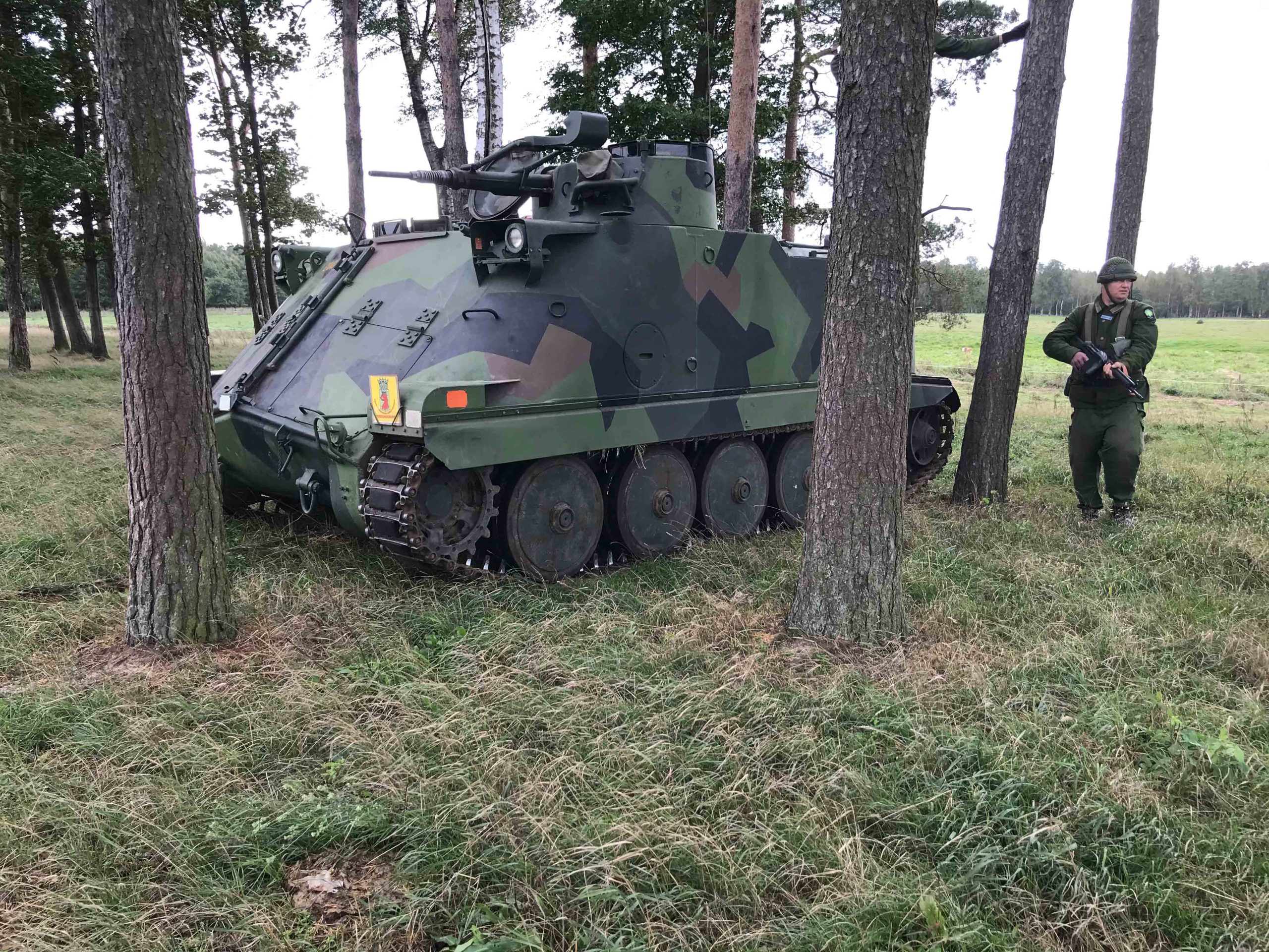 PBV i skog
